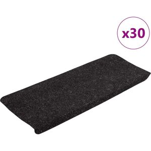 (anthracite, 65 x 24.5 x 3.5 cm/ 30 pcs) vidaXL Self-adhesive Stair Mats Carpet (anthracite, 65 x 24.5 x 3.5 cm/ 30 pcs) vidaXL Self-adhesive Stair Mats Carpet