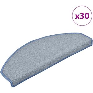 (light grey and blue, 65 x 24 x 4 cm/ 30 pcs) vidaXL Carpet Stair Treads Dark Gr (light grey and blue, 65 x 24 x 4 cm/ 30 pcs) vidaXL Carpet Stair Treads Dark Gr