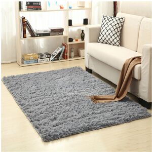 Unbranded (Gray, 60*120cm/23.6*47.2in) Fluffy Rugs Antislip Soft Carpet Mat Living Room Ru Unbranded (Gray, 60*120cm/23.6*47.2in) Fluffy Rugs Antislip Soft Carpet Mat Living Room Ru