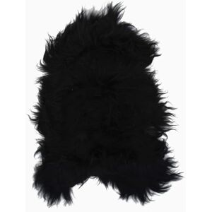 vidaXL Icelandic Sheepskin Chair Cover Black - Chair Cover vidaXL Icelandic Sheepskin Chair Cover Black - Chair Cover