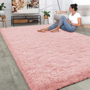 ASPIRE HOMEWARE (Pink, 200X290) Shaggy Non Slip Rugs Living Room Area Carpet Mat ASPIRE HOMEWARE (Pink, 200X290) Shaggy Non Slip Rugs Living Room Area Carpet Mat