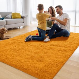 ASPIRE HOMEWARE (Yellow, 120X170) Shaggy Non Slip Rugs Living Room Area Carpet Mat ASPIRE HOMEWARE (Yellow, 120X170) Shaggy Non Slip Rugs Living Room Area Carpet Mat