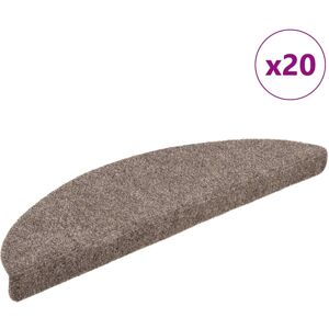 (beige, 56 x 17 x 3 cm/ 20 pcs) vidaXL Self-adhesive Stair Mats Decoration Stair (beige, 56 x 17 x 3 cm/ 20 pcs) vidaXL Self-adhesive Stair Mats Decoration Stair