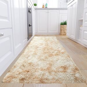 Imperial Rooms (80cm x 300cm (2 ft 6 in x 10 ft)- Extra Large Runner Rug, Tie-Dye Cream) Anti S Imperial Rooms (80cm x 300cm (2 ft 6 in x 10 ft)- Extra Large Runner Rug, Tie-Dye Cream) Anti S