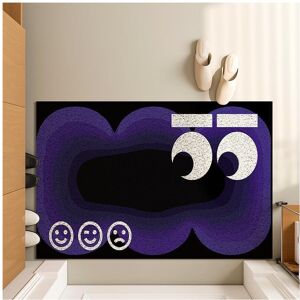 Unbranded (K-10, 80X100cm 31.5X39.3in) Home floor mat silk ring non-slip and dirt-resistan Unbranded (K-10, 80X100cm 31.5X39.3in) Home floor mat silk ring non-slip and dirt-resistan