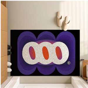 Unbranded (L-11, 40X60cm 15.7X23.6in) Home floor mat silk ring non-slip and dirt-resistant Unbranded (L-11, 40X60cm 15.7X23.6in) Home floor mat silk ring non-slip and dirt-resistant