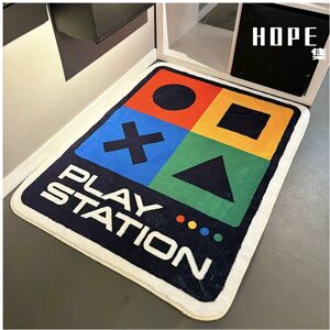 Unbranded (Ps Sony, 40X60cm 15.7X23.6in) PS5 irregular shaped bedside carpet, living room, Unbranded (Ps Sony, 40X60cm 15.7X23.6in) PS5 irregular shaped bedside carpet, living room,