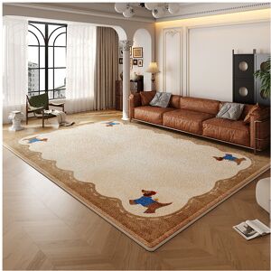 Unbranded (Puppy 5, 160x230cm62.3x90.5in) thickened bedroom floor mat living room non-slip Unbranded (Puppy 5, 160x230cm62.3x90.5in) thickened bedroom floor mat living room non-slip
