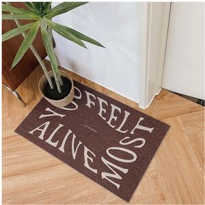 Unbranded (B-2, 50X80cm 19.7X31.5in ) Minimally designed entrance door mat with silk ring, Unbranded (B-2, 50X80cm 19.7X31.5in ) Minimally designed entrance door mat with silk ring,