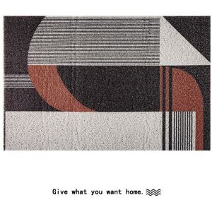 Unbranded (Banfan, 80X100cm 31.5X39.3in) ins entry door floor mat, striped red entry door Unbranded (Banfan, 80X100cm 31.5X39.3in) ins entry door floor mat, striped red entry door