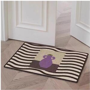 Unbranded (Corrugated vase, 100X120cm39.3X47.2in) Door silk ring floor mat Nordic retro do Unbranded (Corrugated vase, 100X120cm39.3X47.2in) Door silk ring floor mat Nordic retro do