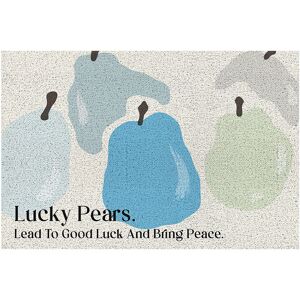 Unbranded (White, 80X100cm 31.5X39.3in) Color pear household door floor mat can be cut foo Unbranded (White, 80X100cm 31.5X39.3in) Color pear household door floor mat can be cut foo