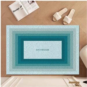 Unbranded (Morandi Blue, 40X60cm 15.7X23.6in) Silk circle floor mat household entrance doo Unbranded (Morandi Blue, 40X60cm 15.7X23.6in) Silk circle floor mat household entrance doo