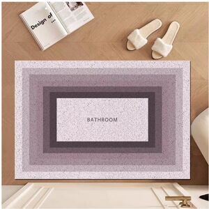 Unbranded (Morandi purple, 80X120cm 31.5X47.3in) Silk circle floor mat household entrance Unbranded (Morandi purple, 80X120cm 31.5X47.3in) Silk circle floor mat household entrance