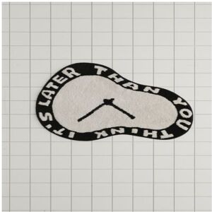 Unbranded (Freedom, 120X180cm47.2X70.8in) Pipi imitation cashmere carpet black and white f Unbranded (Freedom, 120X180cm47.2X70.8in) Pipi imitation cashmere carpet black and white f