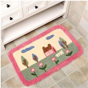 Unbranded (A-3, 60X90cm 23.6X35.4in) American retro carpet imitation cashmere thickened ho Unbranded (A-3, 60X90cm 23.6X35.4in) American retro carpet imitation cashmere thickened ho