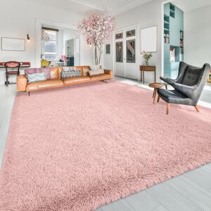 Yorkshire Bedding (Baby Pink, 200 x 290 cm (6ft 7" x 9ft 6")) Shaggy Thick Large Rugs Living Room Yorkshire Bedding (Baby Pink, 200 x 290 cm (6ft 7" x 9ft 6")) Shaggy Thick Large Rugs Living Room