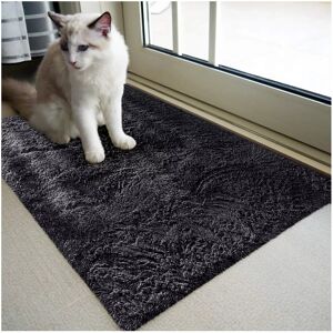 Imperial Rooms (Black, 60 x 110 cm) Non Slip Shaggy Rugs Carpet Runner Large Doormats Imperial Rooms (Black, 60 x 110 cm) Non Slip Shaggy Rugs Carpet Runner Large Doormats