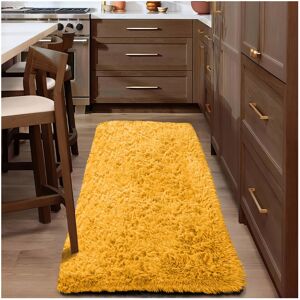 Imperial Rooms (Ochre, 60 x 220 cm) Non Slip Shaggy Rugs Carpet Runner Large Doormats Imperial Rooms (Ochre, 60 x 220 cm) Non Slip Shaggy Rugs Carpet Runner Large Doormats