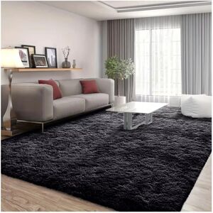 Imperial Rooms (Black, 200 x 290 cm) Non Slip Shaggy Rugs Carpet Runner Large Doormats Imperial Rooms (Black, 200 x 290 cm) Non Slip Shaggy Rugs Carpet Runner Large Doormats