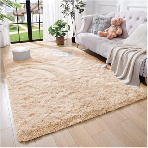 SUPREME BEDDING LTD (BEIGE, 160 x 230) Shaggy Rugs Living Room Area Rug Carpet Mat SUPREME BEDDING LTD (BEIGE, 160 x 230) Shaggy Rugs Living Room Area Rug Carpet Mat