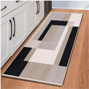 SUPREME BEDDING LTD (60x220 cm _ Geometric Printed Runner Rugs Outdoor Indoor, Milo Neutral) Hallway SUPREME BEDDING LTD (60x220 cm _ Geometric Printed Runner Rugs Outdoor Indoor, Milo Neutral) Hallway