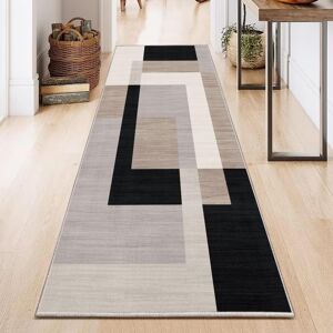 SUPREME BEDDING LTD (80x150 cm _ Large Floor Runner Rug Printed Carpet, Milo Neutral) Hallway Runner SUPREME BEDDING LTD (80x150 cm _ Large Floor Runner Rug Printed Carpet, Milo Neutral) Hallway Runner