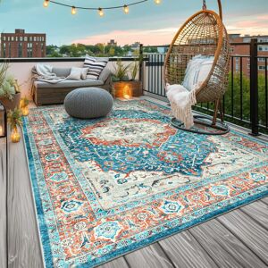 Moonlight Bedding Limited (Blue Traditional, 240 X 320 cm-Extra Large Rug) Extra Large Rugs Traditional Ca Moonlight Bedding Limited (Blue Traditional, 240 X 320 cm-Extra Large Rug) Extra Large Rugs Traditional Ca