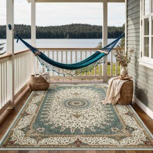 Imperial Rooms (160x230 cm- Traditional Large Rug Bedroom Living Room, Willow) Non-Slip Traditi Imperial Rooms (160x230 cm- Traditional Large Rug Bedroom Living Room, Willow) Non-Slip Traditi