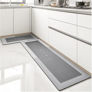 Aihontai Long Kitchen Floor Mat Non-slip Water and Oil Absorbent Mat for Home, 40 x 120 c Aihontai Long Kitchen Floor Mat Non-slip Water and Oil Absorbent Mat for Home, 40 x 120 c