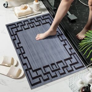 Moonlight Bedding Limited (40x60cm - Small Door Mat, Nico Grey ) Living Room Black & Grey Rugs Carpets Pri Moonlight Bedding Limited (40x60cm - Small Door Mat, Nico Grey ) Living Room Black & Grey Rugs Carpets Pri