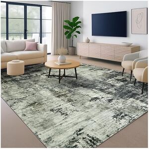 SUPREME BEDDING LTD (200x290cm - Bedroom/Living Room Carpet) Traditional Grey Abstract Cashmere Rug SUPREME BEDDING LTD (200x290cm - Bedroom/Living Room Carpet) Traditional Grey Abstract Cashmere Rug