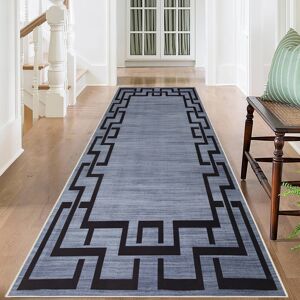 Imperial Rooms (80x300 cm, NICO- PRINTED RUG) Modern Non-Slip Rugs Printed Geometric Carpet Mat Imperial Rooms (80x300 cm, NICO- PRINTED RUG) Modern Non-Slip Rugs Printed Geometric Carpet Mat