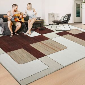 Imperial Rooms (200x290 cm, VIVA- PRINTED RUG) Modern Non-Slip Rugs Printed Geometric Carpet Ma Imperial Rooms (200x290 cm, VIVA- PRINTED RUG) Modern Non-Slip Rugs Printed Geometric Carpet Ma