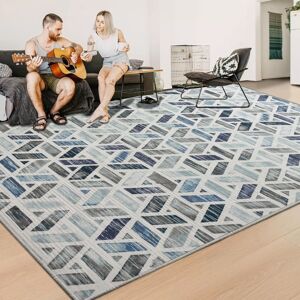 Imperial Rooms (160x230 cm, ZARA- PRINTED RUG) Modern Non-Slip Rugs Printed Geometric Carpet Ma Imperial Rooms (160x230 cm, ZARA- PRINTED RUG) Modern Non-Slip Rugs Printed Geometric Carpet Ma