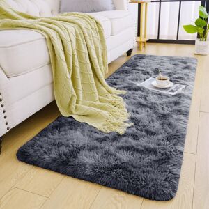 BedLooms (80x150 cm (2.6x5 ft) Kitchen Rug, Marble Black & Grey) Shaggy Rugs Marble Patte BedLooms (80x150 cm (2.6x5 ft) Kitchen Rug, Marble Black & Grey) Shaggy Rugs Marble Patte