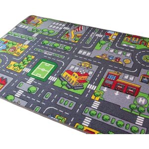 Unbranded (90x140cm) Traffic City Children S Mat Soft Rug For Interactive Play There Are Unbranded (90x140cm) Traffic City Children S Mat Soft Rug For Interactive Play There Are