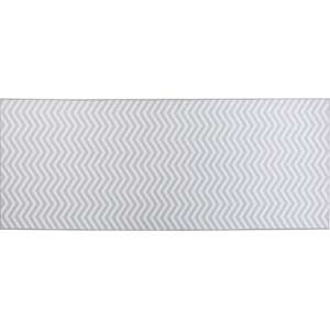 Beliani Grey White Polyester Runner Rug 80x200 - Runner Rug Beliani Grey White Polyester Runner Rug 80x200 - Runner Rug