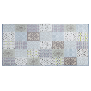 Beliani Multi-colour Patchwork Area Rug 80x150cm Beliani Multi-colour Patchwork Area Rug 80x150cm