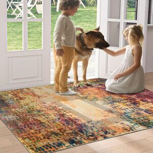 Imperial Rooms (60x110 cm, KIRA- PRINTED RUG) Modern Non-Slip Rugs Printed Geometric Carpet Mat Imperial Rooms (60x110 cm, KIRA- PRINTED RUG) Modern Non-Slip Rugs Printed Geometric Carpet Mat