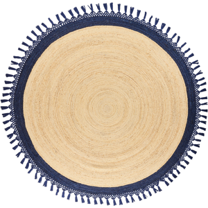 Beliani - Round Boho Jute Rug 200cm - Rug Beliani - Round Boho Jute Rug 200cm - Rug