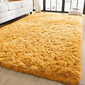 Imperial Rooms (160cm x 230cm OR 5ft 3" x 7ft 6"- Large Area Rug, Yellow/ Ochre- Shaggy Rugs) M Imperial Rooms (160cm x 230cm OR 5ft 3" x 7ft 6"- Large Area Rug, Yellow/ Ochre- Shaggy Rugs) M