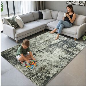 Unbranded 120x170cm Traditional Rug-Grey Abstract Cashmere Rug Unbranded 120x170cm Traditional Rug-Grey Abstract Cashmere Rug