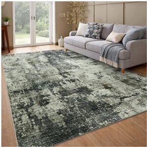 Unbranded 200x290cm Traditional Rug-Grey Abstract Cashmere Rug Unbranded 200x290cm Traditional Rug-Grey Abstract Cashmere Rug