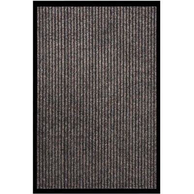 vidaXL Beige Striped 80x120cm Doormat - Indoor & Outdoor vidaXL Beige Striped 80x120cm Doormat - Indoor & Outdoor