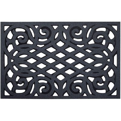 Nicoman - ECOMAT-Fence-61x41-GY-UNB - Grey - Outdoor mat Nicoman - ECOMAT-Fence-61x41-GY-UNB - Grey - Outdoor mat