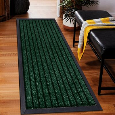 Milano (Green, 60 x 180 cm ) Heavy Duty Rubber Mat Hall Hallway Kitchen Runner Milano (Green, 60 x 180 cm ) Heavy Duty Rubber Mat Hall Hallway Kitchen Runner