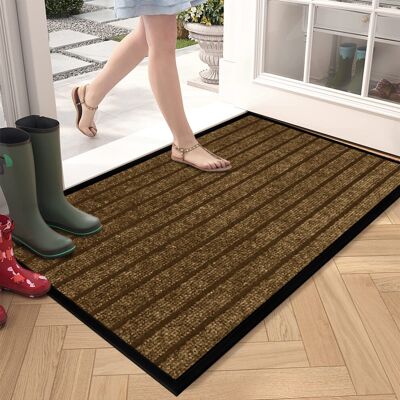 Imperial Rooms - Door Mat - 50x80 cm - Brown - Rubber Imperial Rooms - Door Mat - 50x80 cm - Brown - Rubber