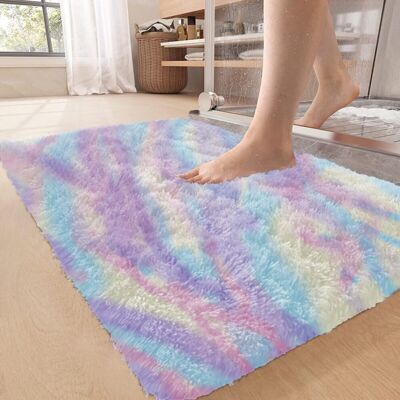 Imperial Rooms - Rainbow Shaggy Rug - 50x80cm - Rug Imperial Rooms - Rainbow Shaggy Rug - 50x80cm - Rug