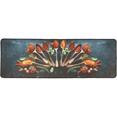 (blue and red) vidaXL Kitchen Rug Washable Anti Slip Kitchen Floor Mat Carpet Ru (blue and red) vidaXL Kitchen Rug Washable Anti Slip Kitchen Floor Mat Carpet Ru